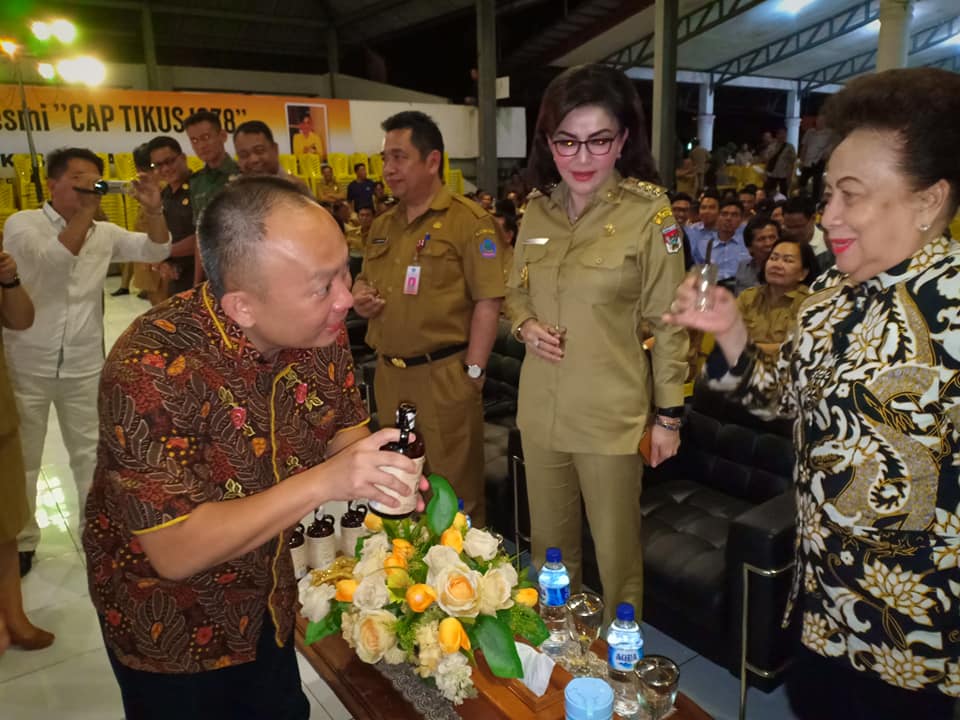 Cap Tikus  Minsel Go Internasional,  Gubernur Apresiasi Inovasi Paruntu