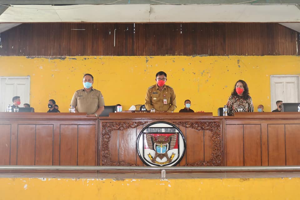 Tatap muka Pjs.Bupati Minahasa Selatan Drs.M.M Onibala, M.Si