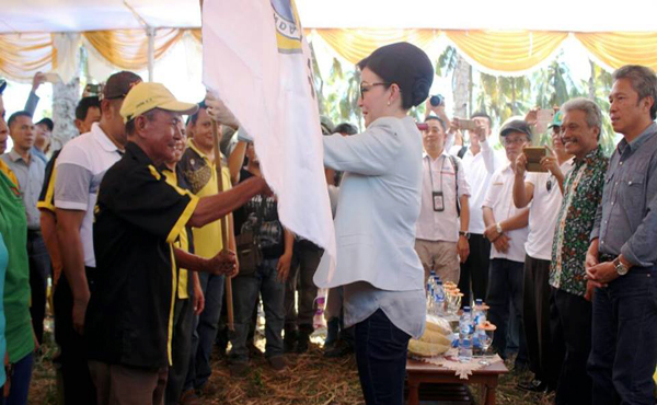 Bupati Lepas Rombongan KTNA Minsel ke PENAS XV  2017 di Kota Banda Aceh