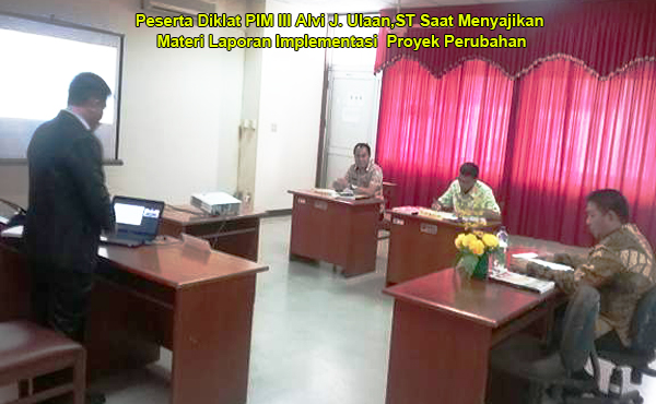 30 Peserta Diklat Pim III Minsel ‘Tegang’ Ikut Ujian Seminar Akhir Proyek Perubahan