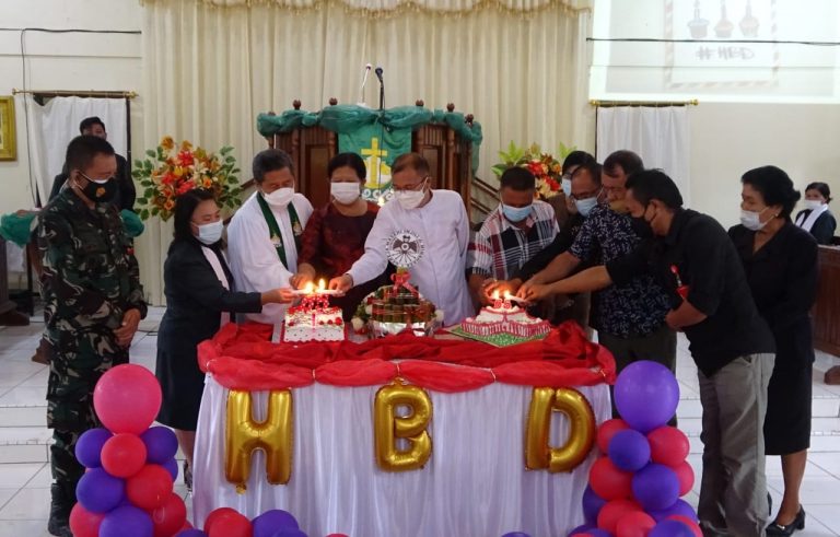 Rayakan HUT Ke 65 Desa Lompad Baru, Rembang Ingatkan Warga