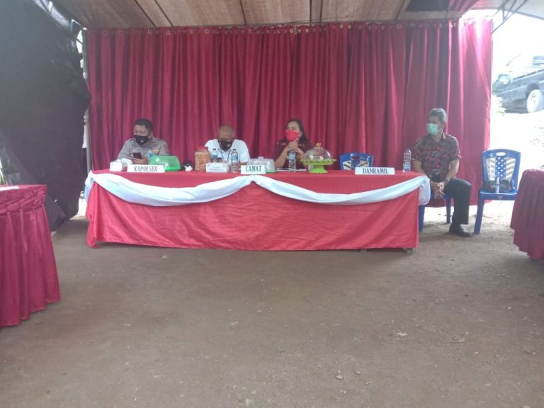 Stafsus Bupati dan Palakat Minsel Hadiri Rakor Kecamatan