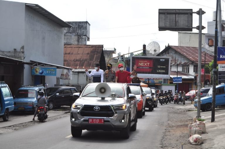 FDW Pimpin Gelar Kampanye Perang Covid19 bersama Forkompimda