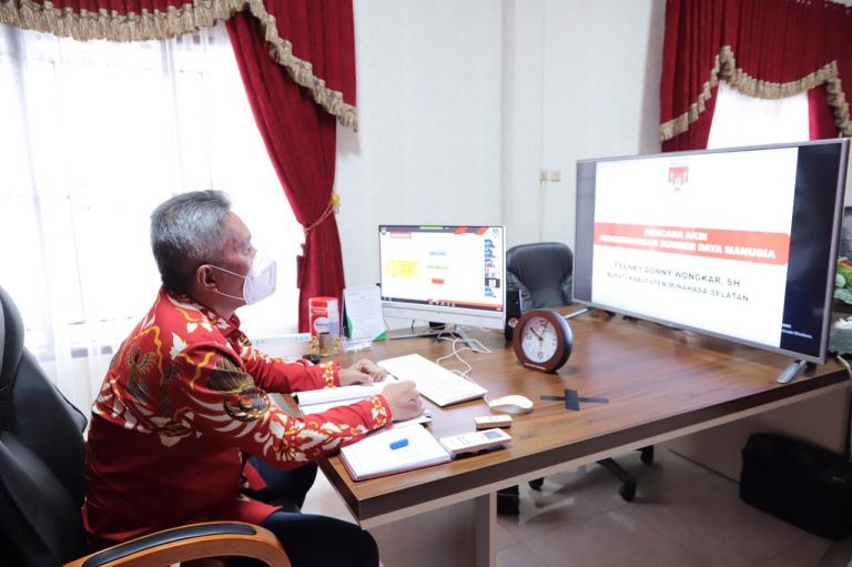 Wongkar Paparkan Rencana Aksi Pengembangan SDM ke Kemendagri