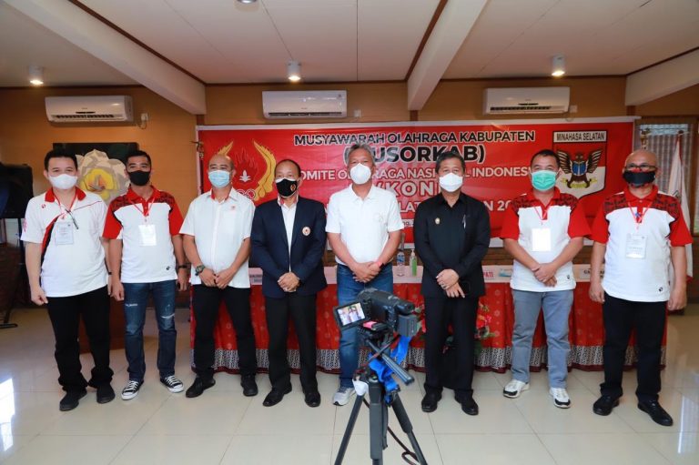 Bupati Terpilih sebagai Ketua KONI Minsel