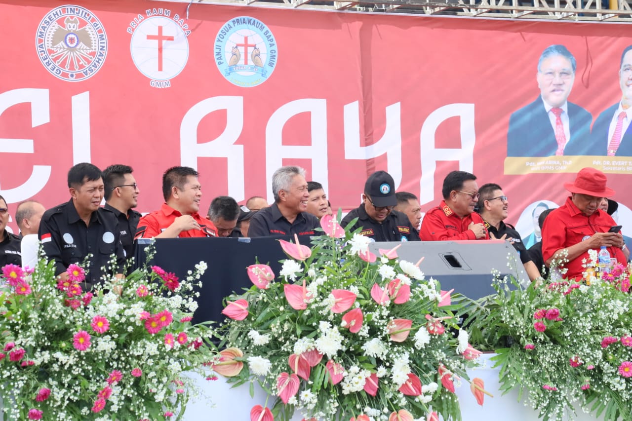 FDW Pimpin Panji Yosua Minsel Ikut Apel Raya di Bitung