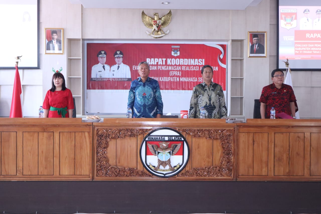 Pimpin EPRA Akhir Tahun, Wongkar Optimis Anggaran Akan Terealisasi Dengan Baik