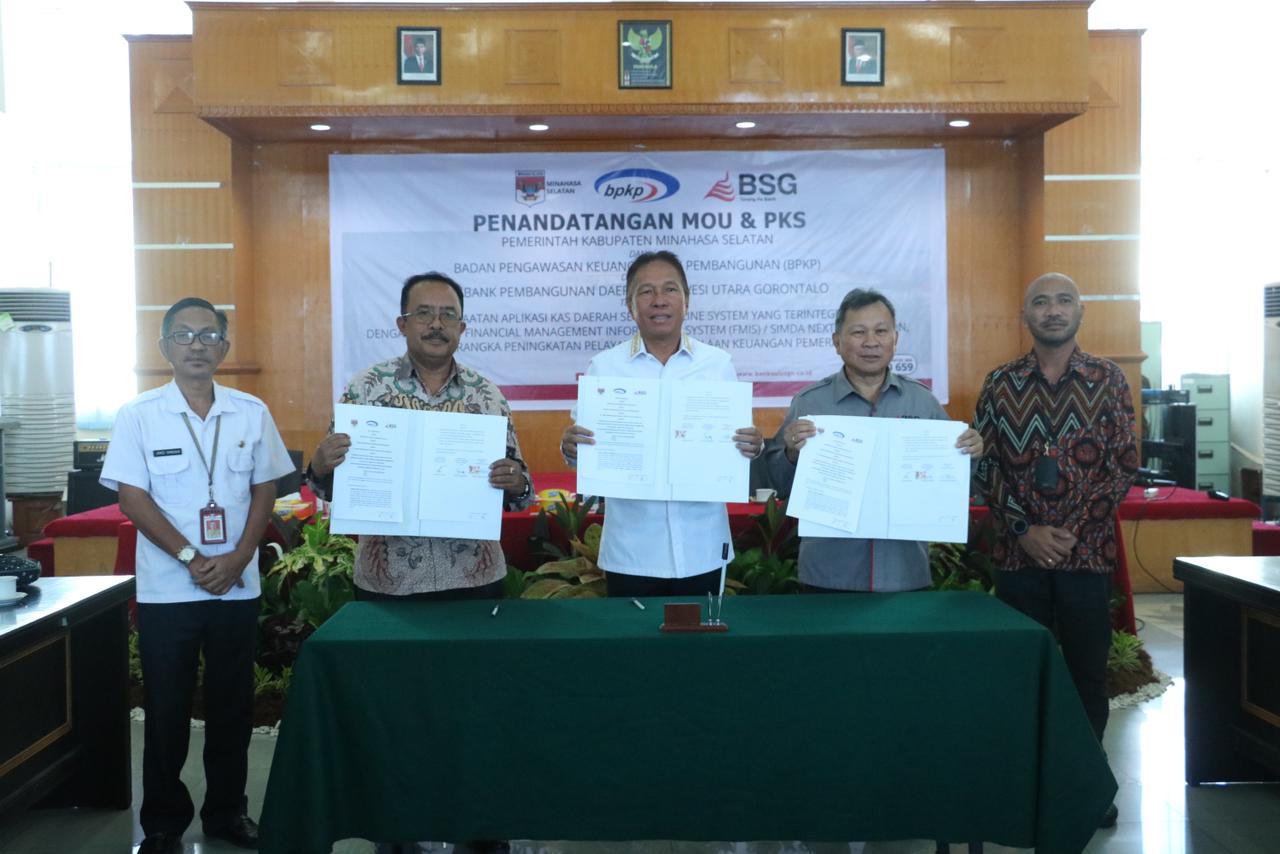 Berburu WTP di 2024,  FDW Gandeng BPKP &amp; Bank SulutGo, Tingkatkan Pengelolaan Keuangan Minsel