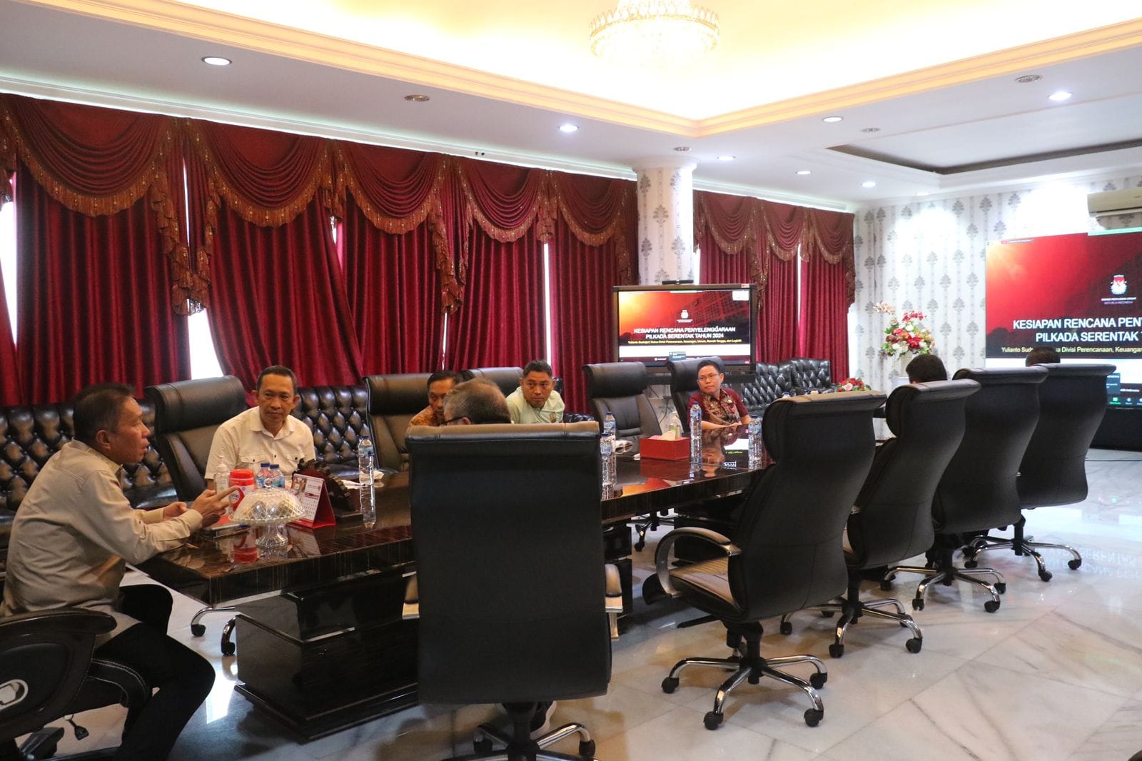 Wongkar Hadiri Rapat Pemantapan Koordinasi Perencanaan Penyelenggaraan Pilkada Serentak 2024