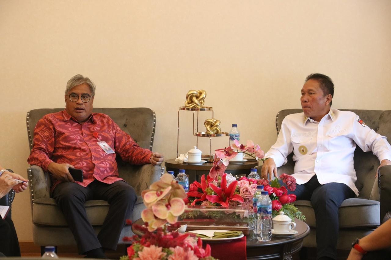 audiensi dari Kepala Perwakilan Badan Kependudukan dan Keluarga Berencana (BKKBN) Provinsi Sulawesi Utara