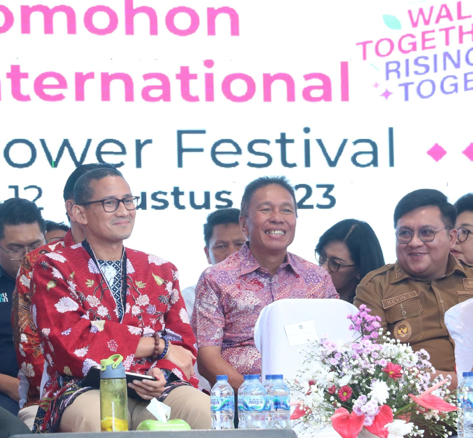 Pembukaan Tomohon International Flower Festival Tahun 2023