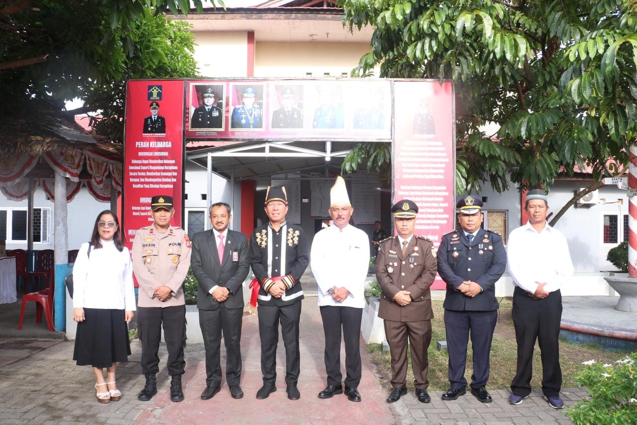 Upacara Penyerahan Remisi Umum dalam rangka Hari Ulang Tahun Ke-78 Kemerdekaan Republik Indonesia Tahun 2023, bertempat di Lembaga Pemasyarakatan Kelas III Amurang