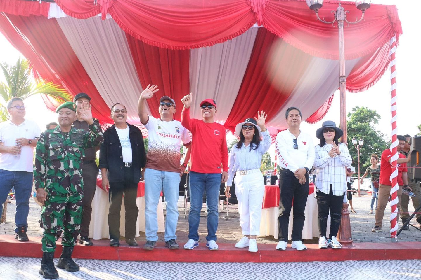 Pawai Pembangunan dalam rangka Hari Ulang Tahun Ke-78 Kemerdekaan Republik Indonesia Tahun 2023