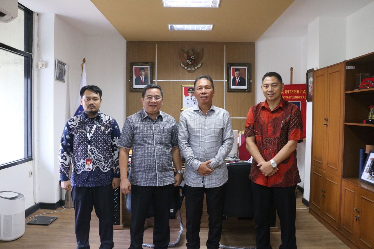 Konsultasi di Inspektorat Jenderal Kementerian Dalam Negeri RI terkait MCP
