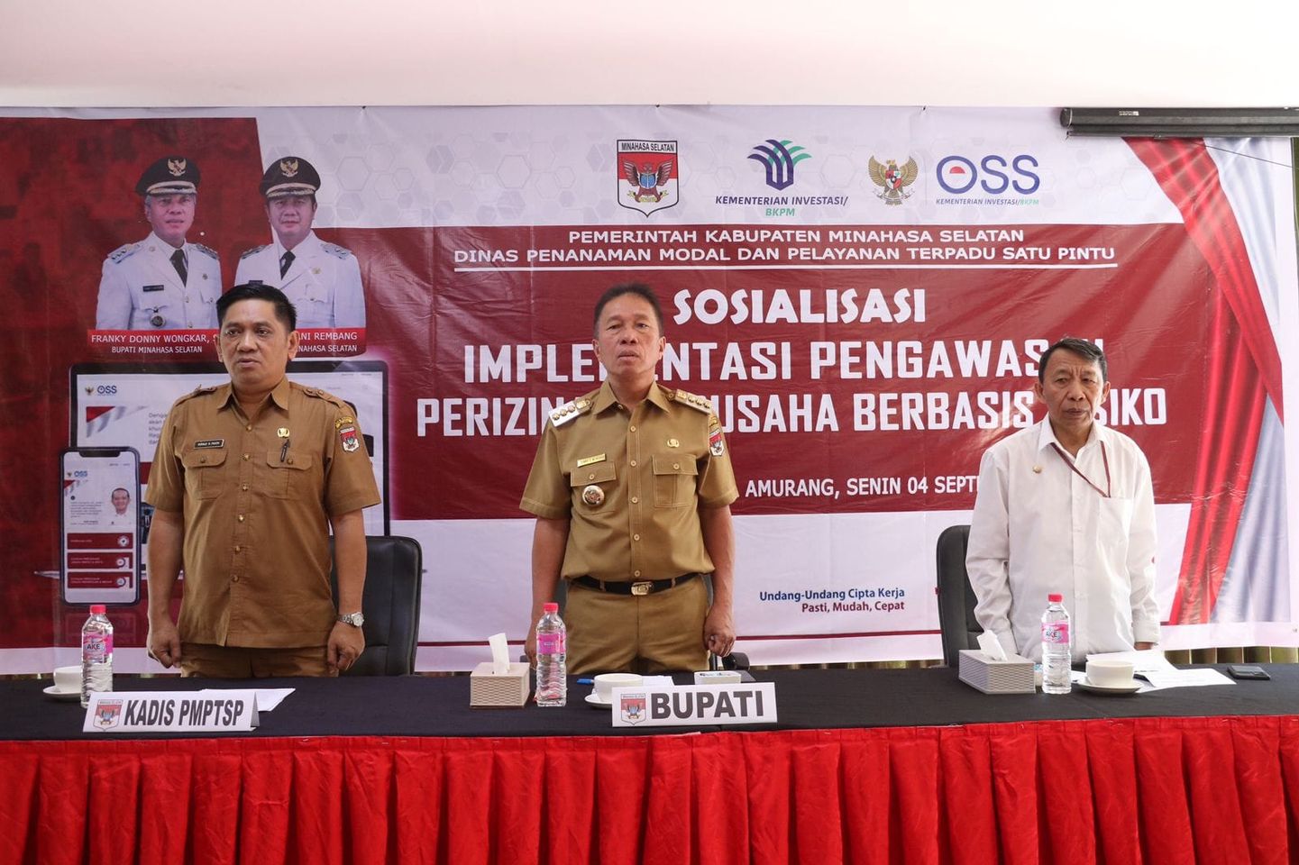 Sosialisasi Implementasi Pengawasan Perizinan Berusaha Berbasis Resiko