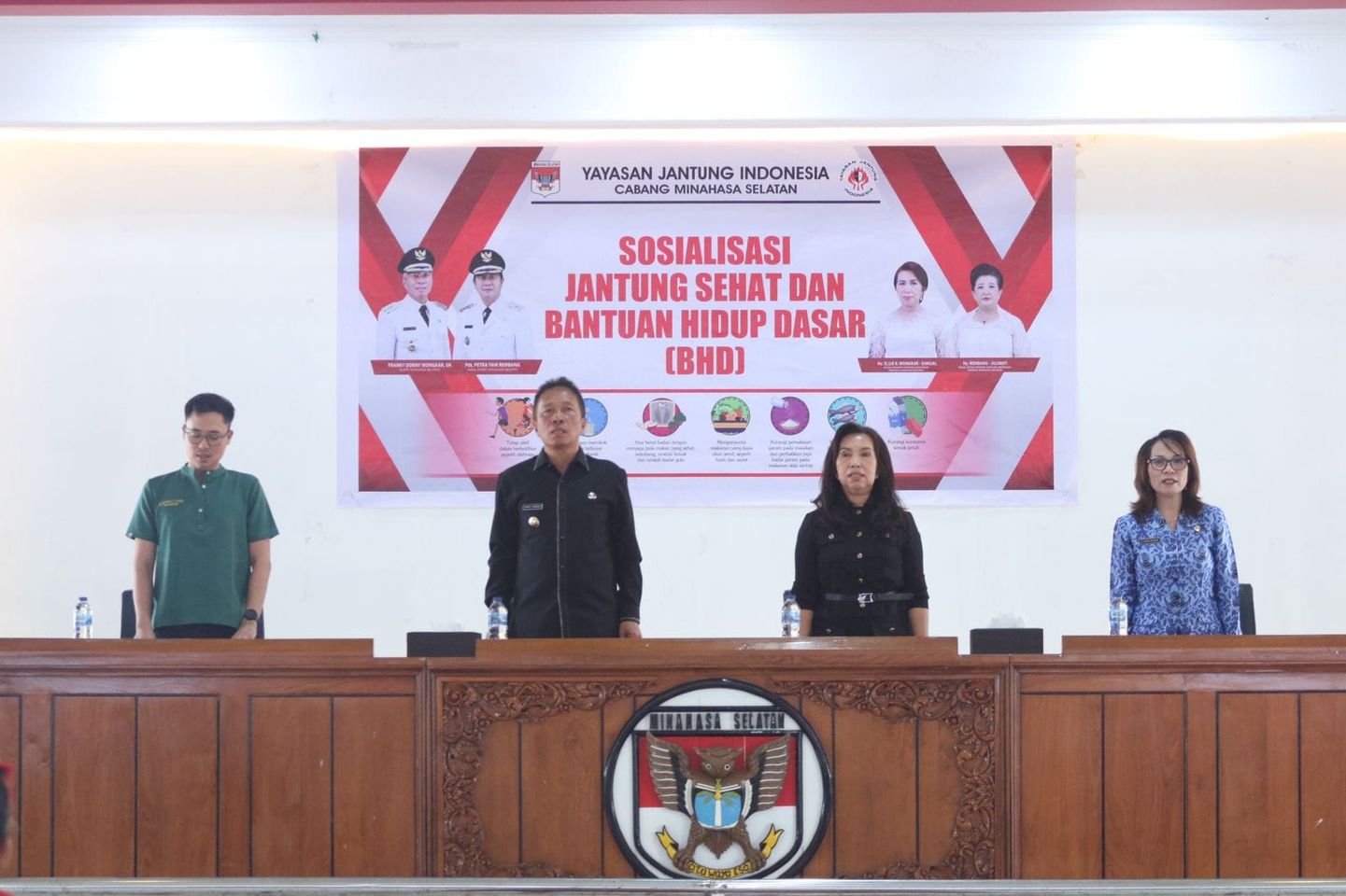 Sosialisasi Jantung Sehat dan Bantuan Hidup Dasar (BHD)