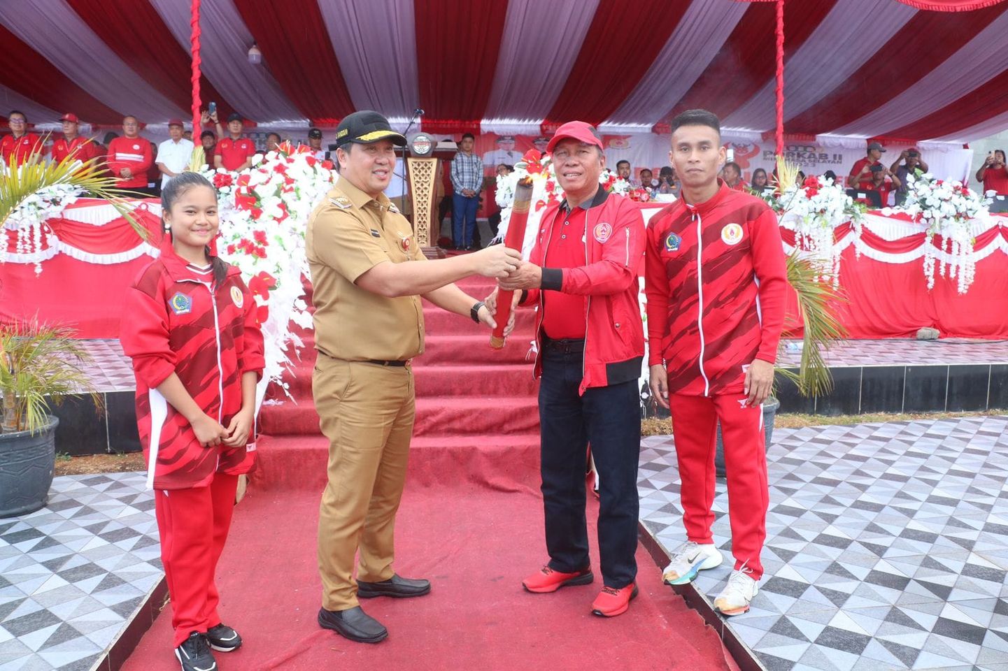 pembukaan PORKAB II Minahasa Selatan Tahun 2023