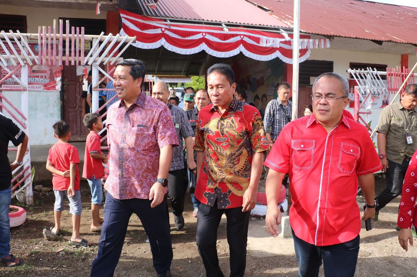 Pembukaan Open Tournament Sepak Bola dalam rangka HUT P/KB GMIM Ke-61 Tahun 2023