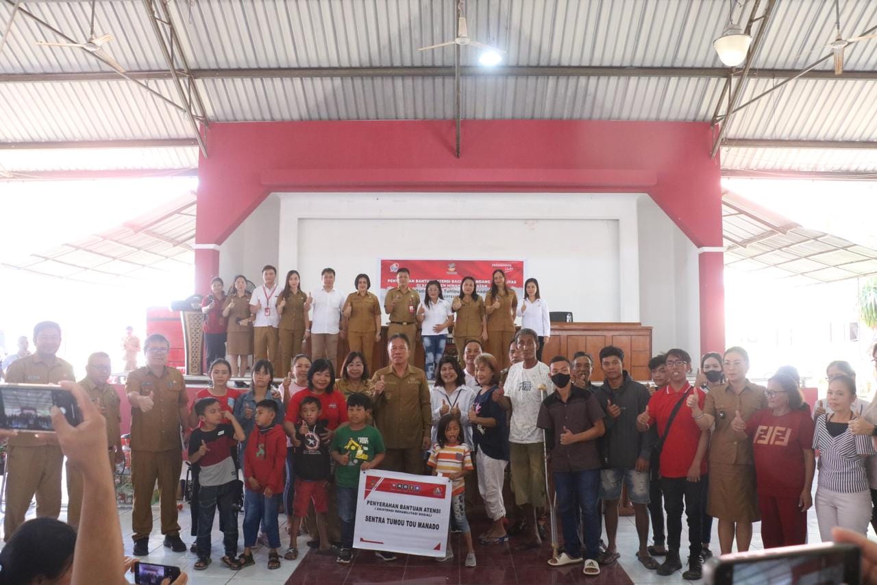 Penyaluran Bantuan Atensi Bagi Penyandang Disabilitas