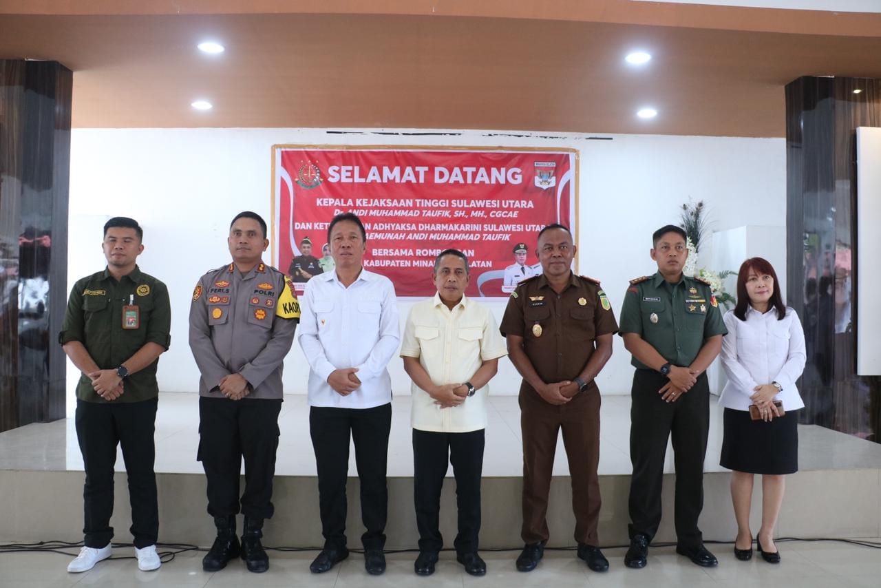 Kunjungan Kejati Sulut di Minsel