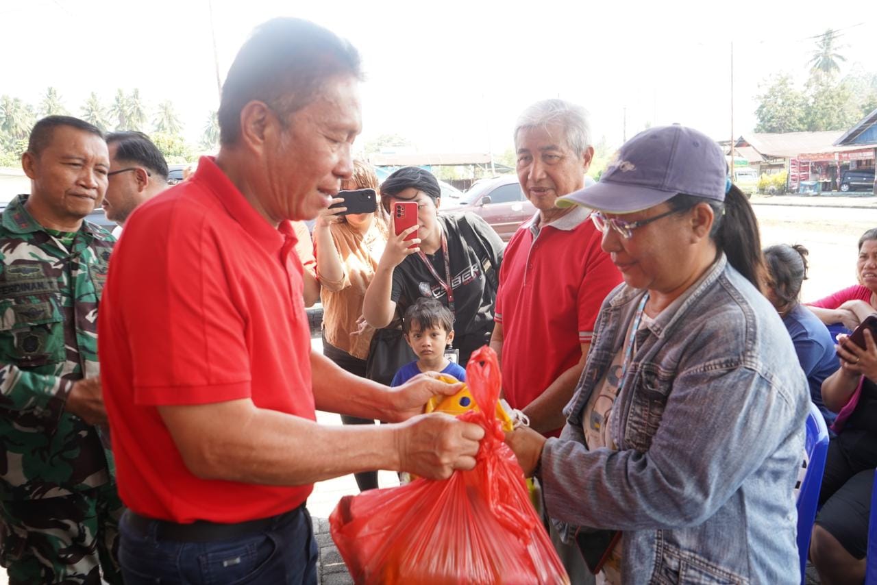 FDW Launching Gerakan Pangan Murah di PLUT Minsel