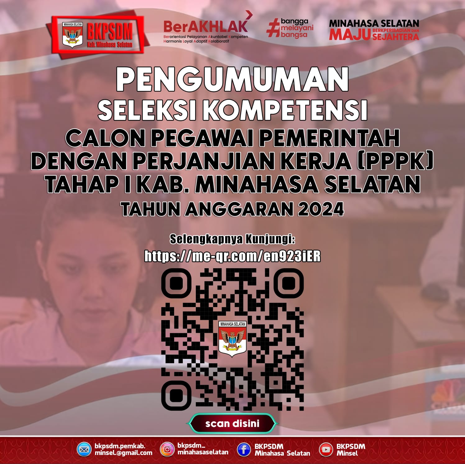PELAKSANAAN SELEKSI KOMPETENSI CALON PPPK T.A. 2024