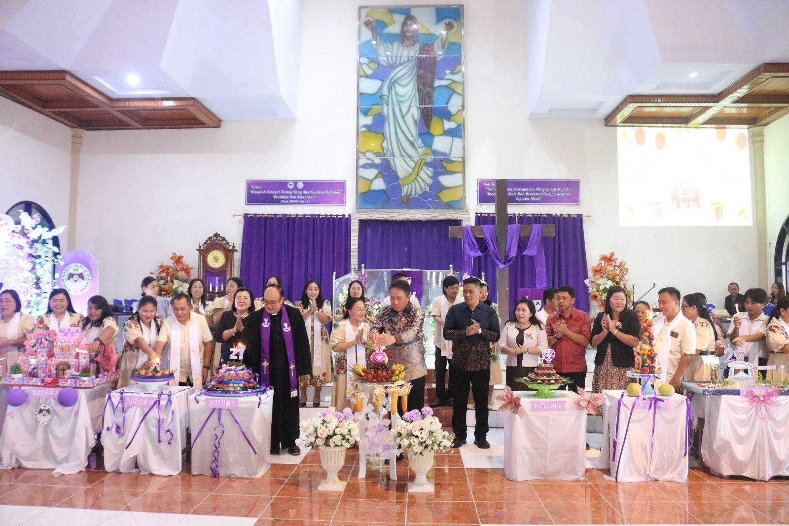 Ibadah Syukur HUT Ke-27 Jemaat GMIM Maesa Rumoong Bawah