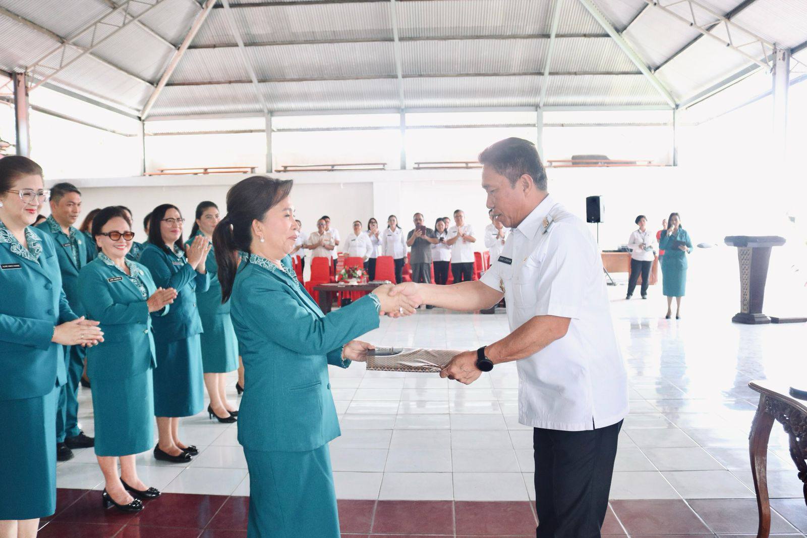 Pelantikan Pengurus TP-PKK Periode 2025-2030 dan Pelantikan Ketua Pembina Posyandu Kecamatan Se-Kabupaten Minsel