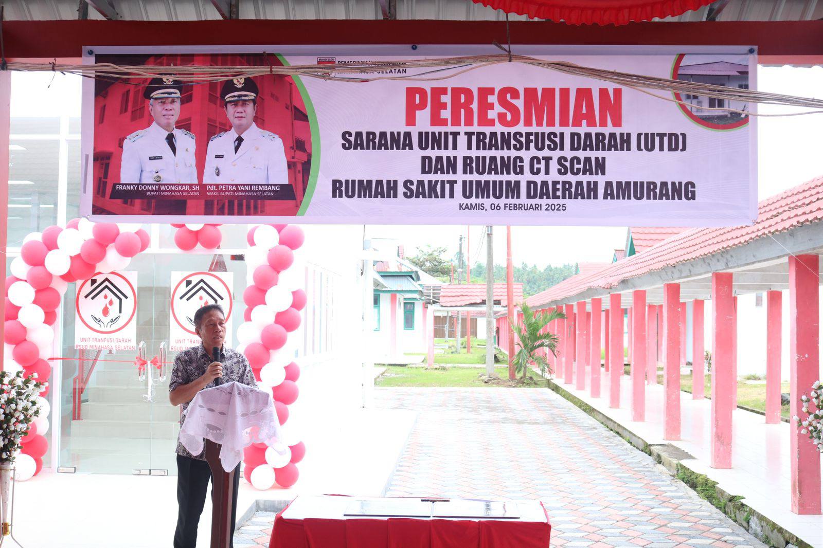 Bupati resmikan UTD dan gedung CT-SCAN RSUD Amurang