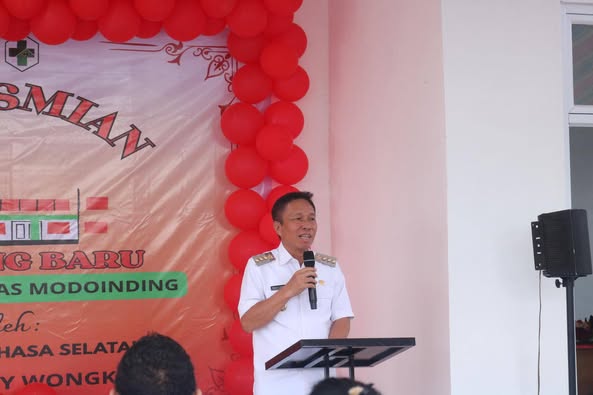 Bupati Resmikan Gedung Puskesmas Modoinding