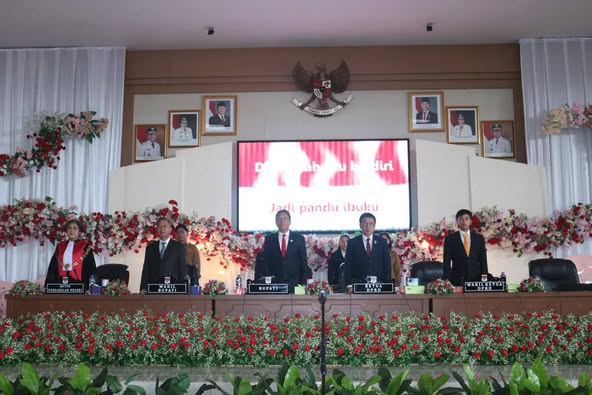 Paripurna DPRD Kabupaten Minahasa Selatan, Pengucapan Sumpah/Janji Paulman S. Runtuwene, ST., sebagai Wakil Ketua DPRD Kabupaten Minahasa Selatan Masa Jabatan 2024-2029