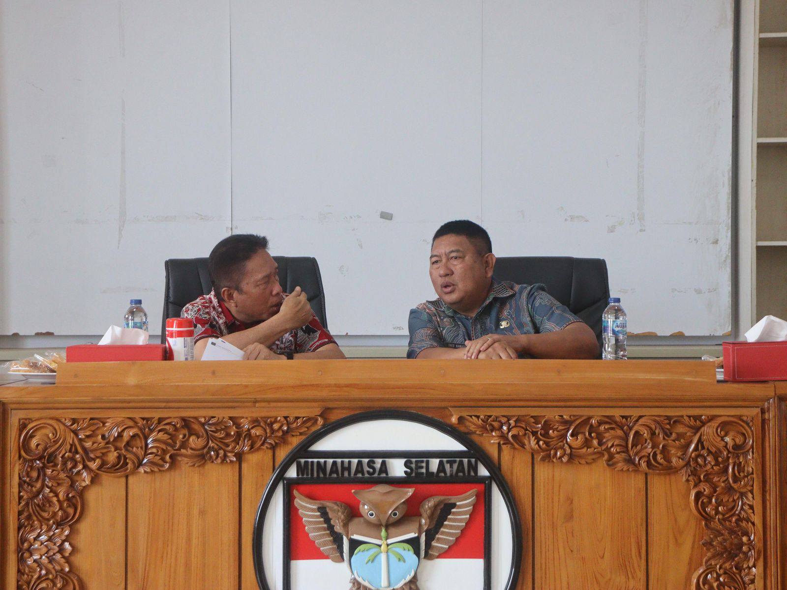 Rakor Pemkab bersama Pimpinan Perusahaan di Minsel