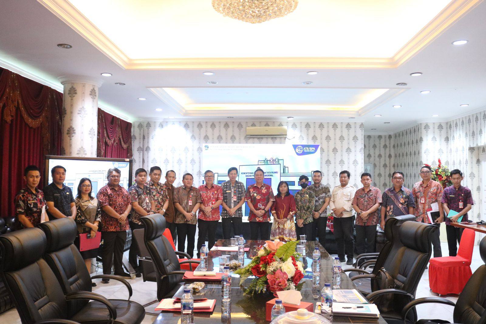 FDW Rakor dengan Kantor Pertanahan Minsel