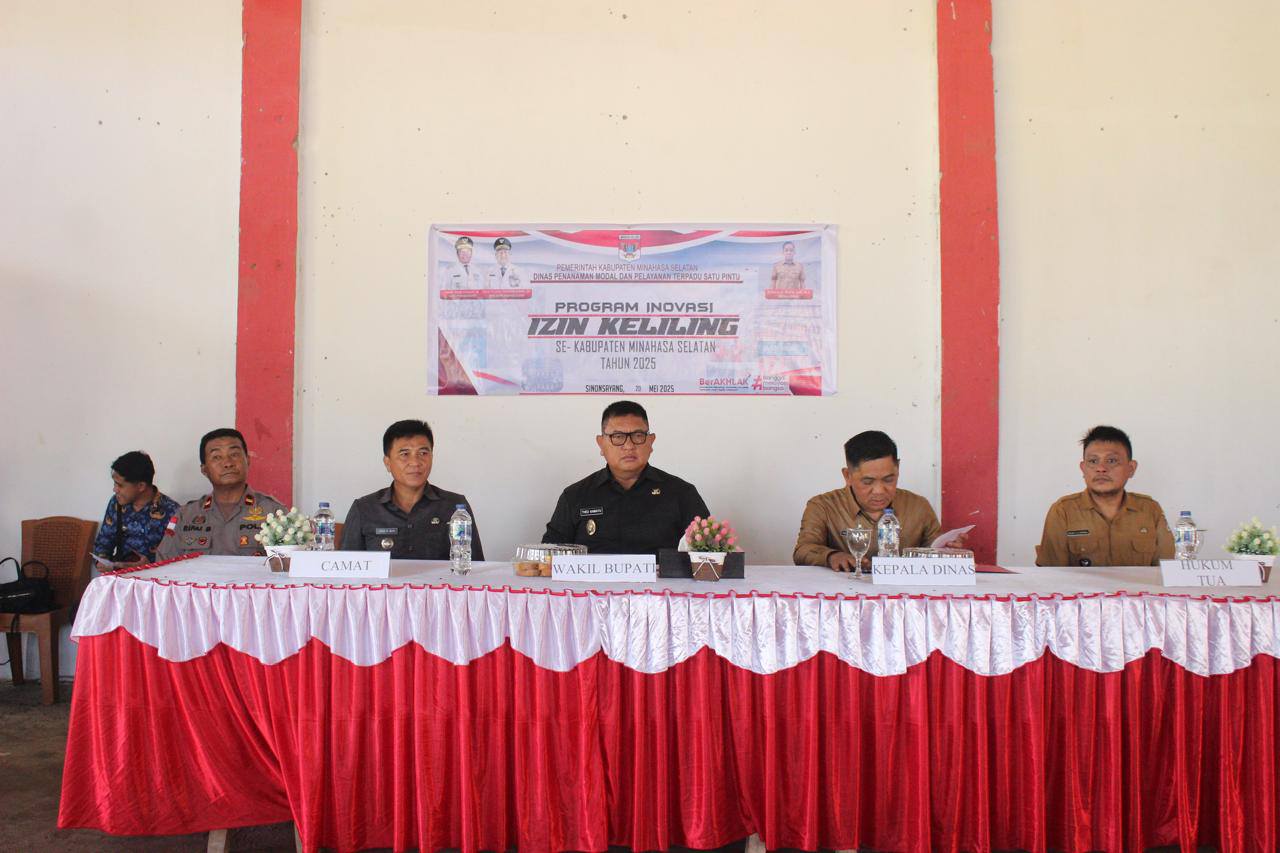 Wakil Bupati buka Kegiatan Pelayanan Perizinan Berusaha - Izin Keliling